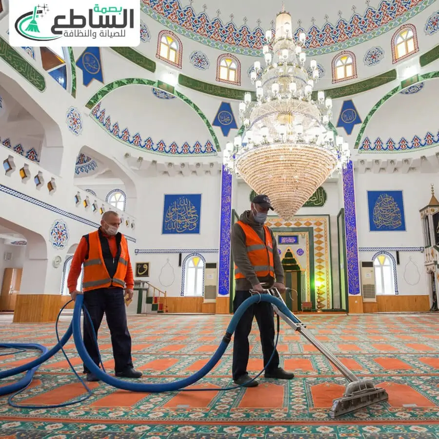 تنظيف مساجد بالواديين